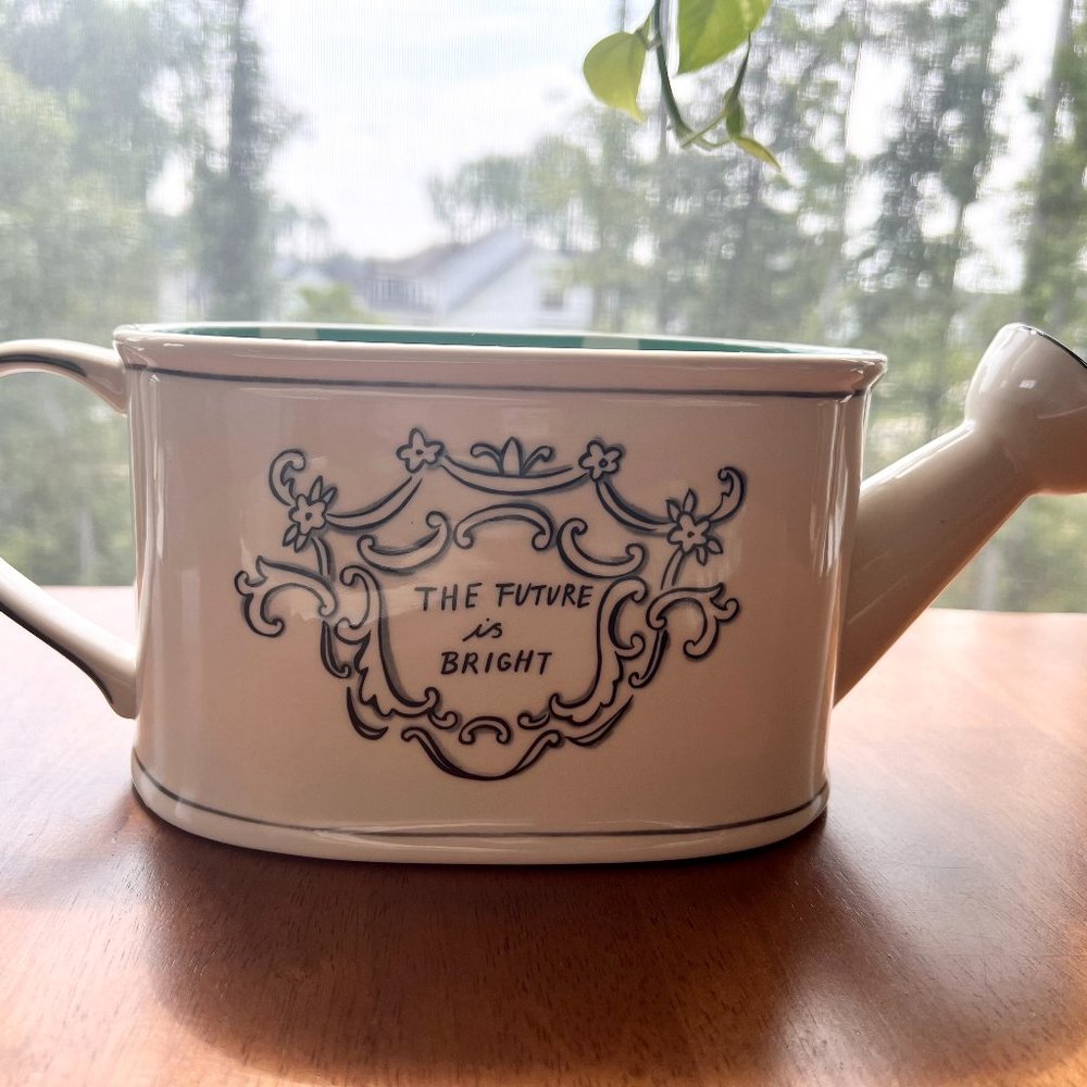 Molly Hatch "The Future Is Bright" Planter